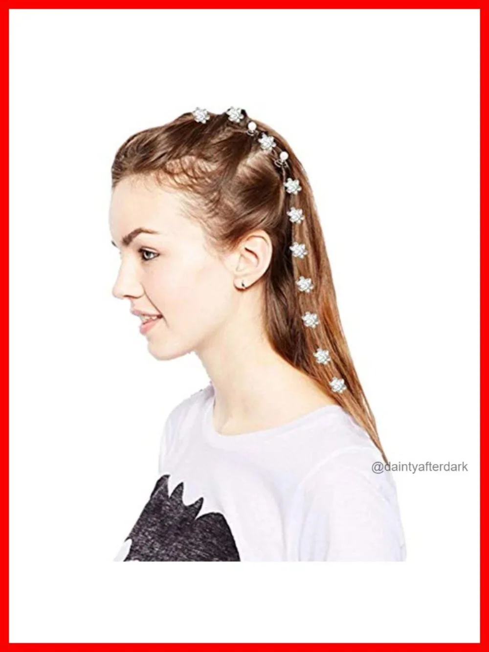 32 Pcs Wedding Hair Side Combs U-Shaped Twist Hair Pins Rhinestone Pearl Hair